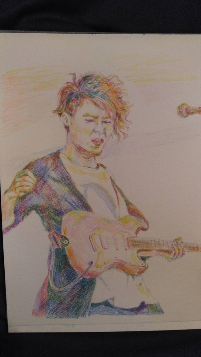 写真から鮮やかな手描き似顔絵［水彩色鉛筆]描きます 思い出作り、プレゼントに写真から特別な時間を色で演出します。 イメージ5