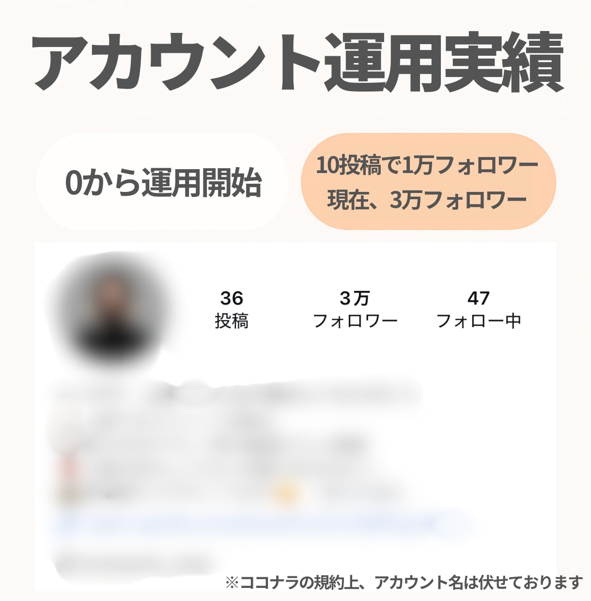 Instagramのフォロワー数をプロが伸ばします 2万フォロワー達成実績多数！インスタ爆伸びの秘訣をプロが伝授 イメージ2