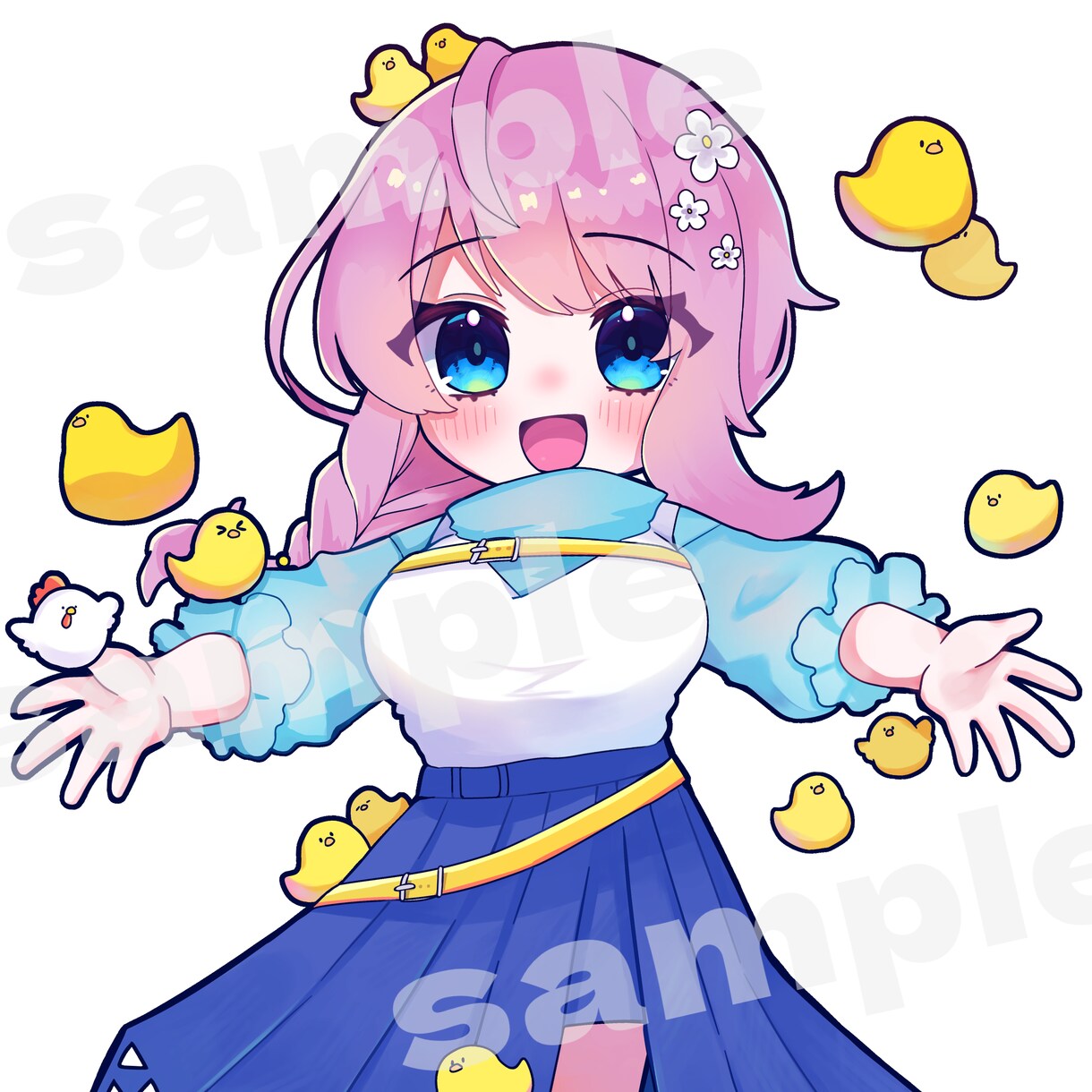 ポップでかわいいイラストを描きます ポップなテイストが得意です！用途に合わせた作画で提供します。 イメージ3
