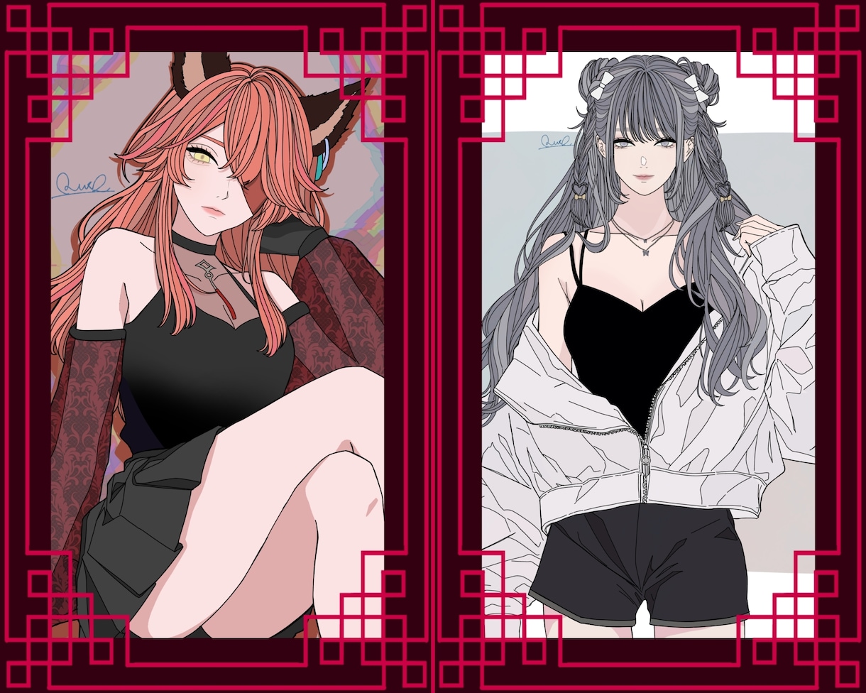 ゆるく簡易的にイラストお描きします 簡易依頼となります10件目までの限定料金(現在7/10件) イメージ9