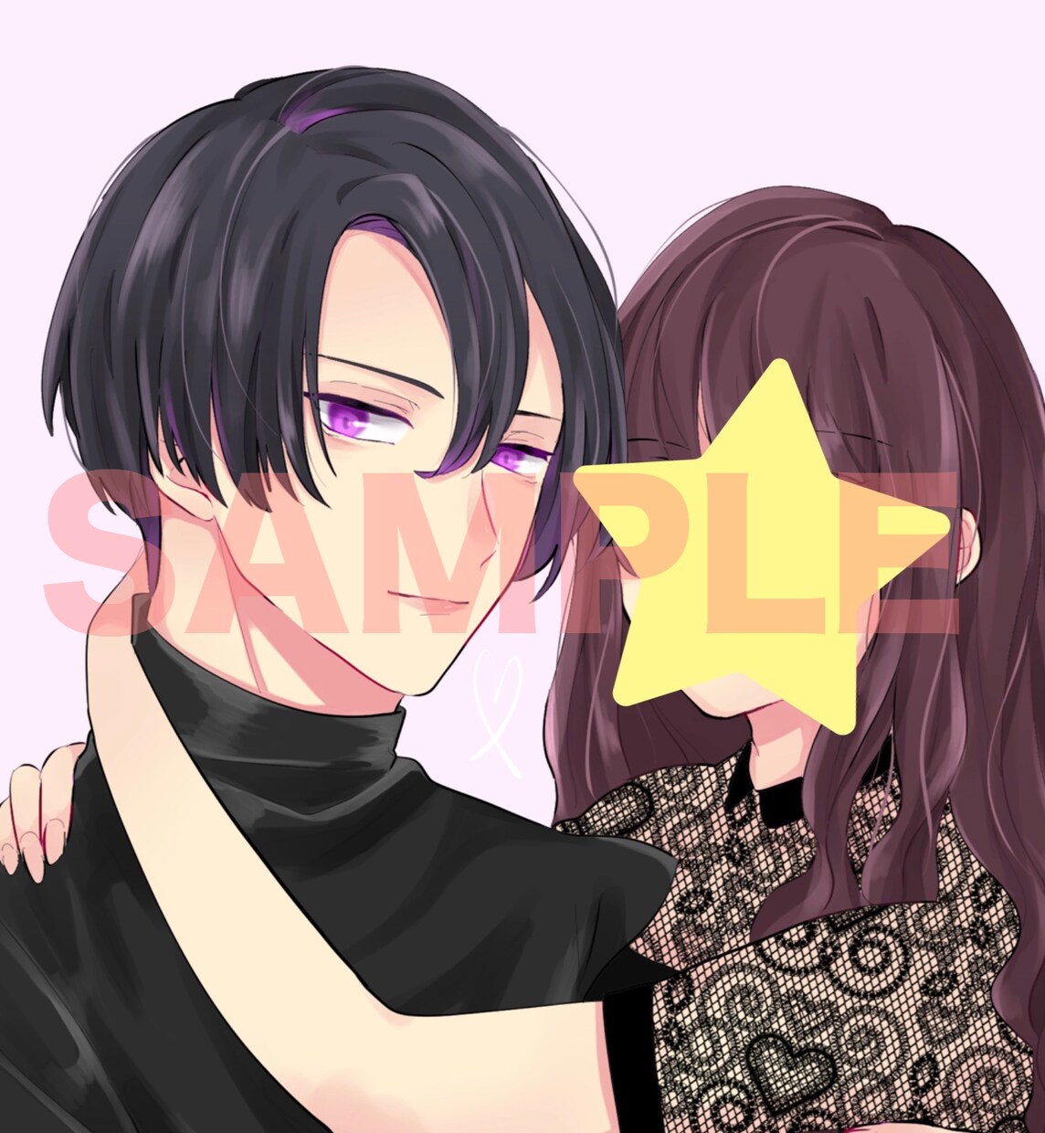 SNSで使用可！理想の二人を描きます 版権、オリジナル、夢絵等なんでも大丈夫です！ イメージ1