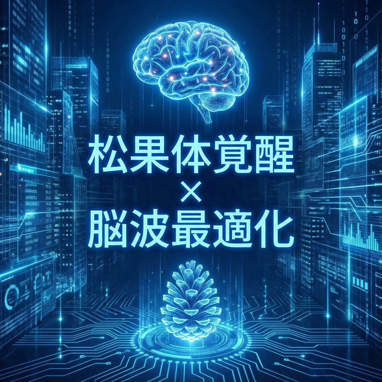 松果体覚醒×脳波最適化で意識拡大 脳を活性化します 量子調律で松果体を整え直感と思考力を高め意識覚醒へ導きます イメージ5