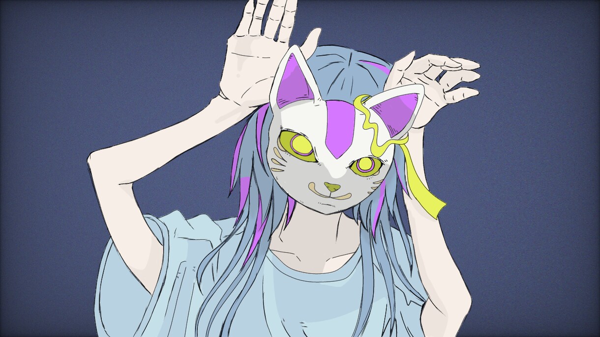 曲パロ・歌ってみたサムネ描きます 曲パロ・歌ってみたサムネ描かせてください。 イメージ7