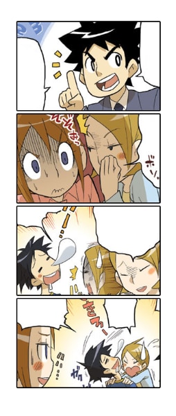 4コマ、単ページ漫画を制作します 広告漫画、Youtubeショートなどに使える短い漫画 イメージ2
