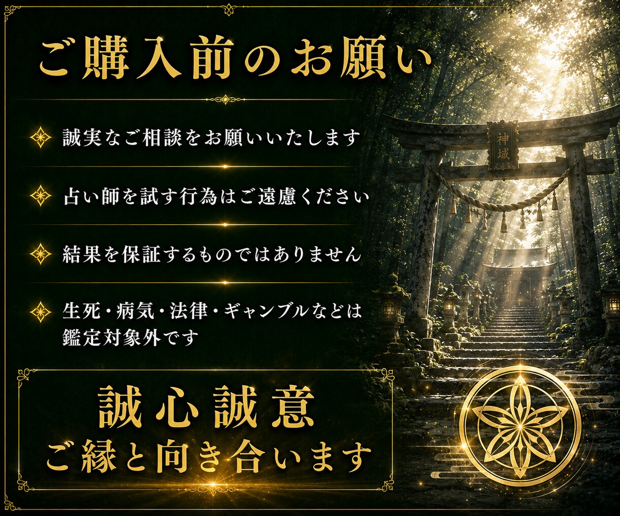 金運鑑定｜本来の豊かさの流れを魂から読み解きます 豊かさが巡らない本当の理由と金運の流れを魂から読み解く イメージ9