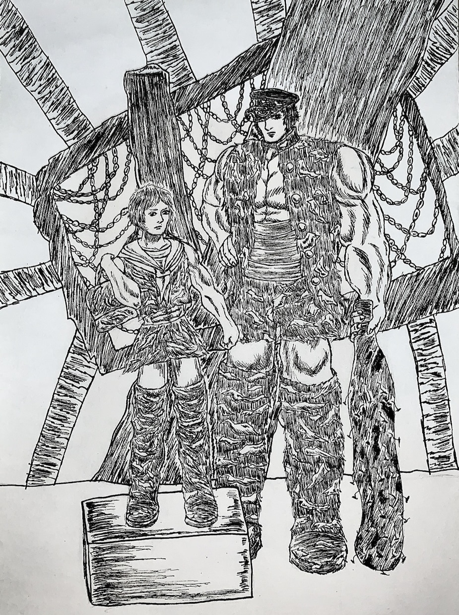 イラスト 似顔絵 何でも描きます 似顔絵、夢絵、動物、筋肉、ご老人、メカなど、お気軽にご相談を イメージ2