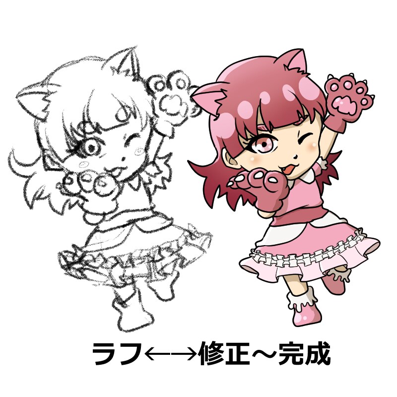 デフォルメイラストを描きます 商用も可能！アイコンにも、グッズ用にもどうぞ イメージ2