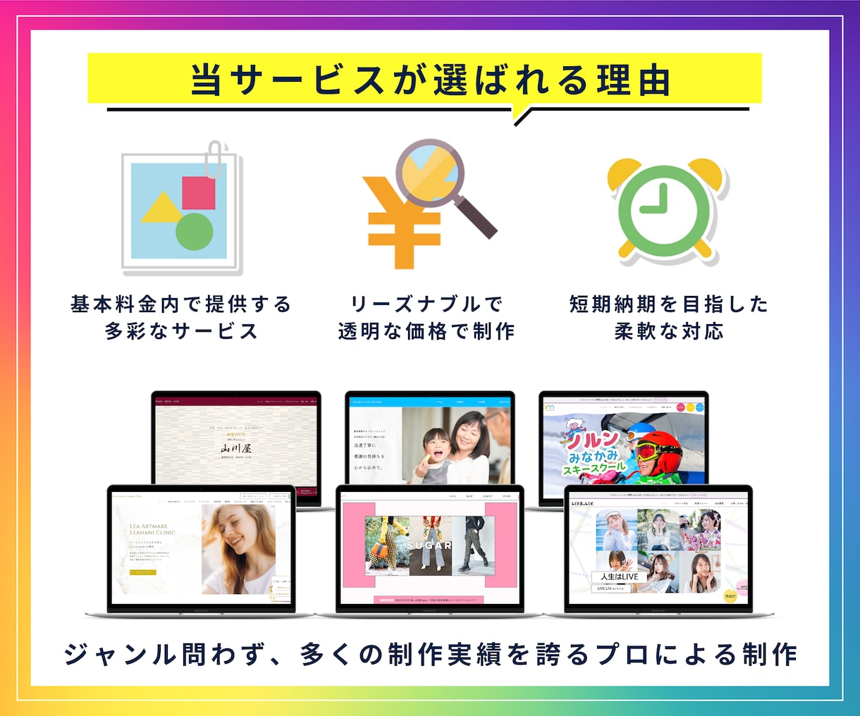 wixで運営しやすいWEBサイトを制作します ４ページ制作・その他サービス多数！ イメージ4