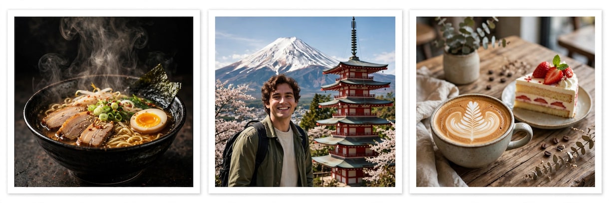 AIでサムネイル・SNS画像を作ります 動画やSNS投稿に使える画像を３枚セットでお届け イメージ1