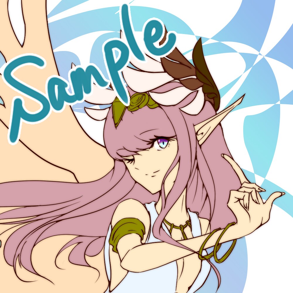 SNSアイコンを描かせていただきます オリジナルキャラクターのアイコンを作成します！ イメージ5