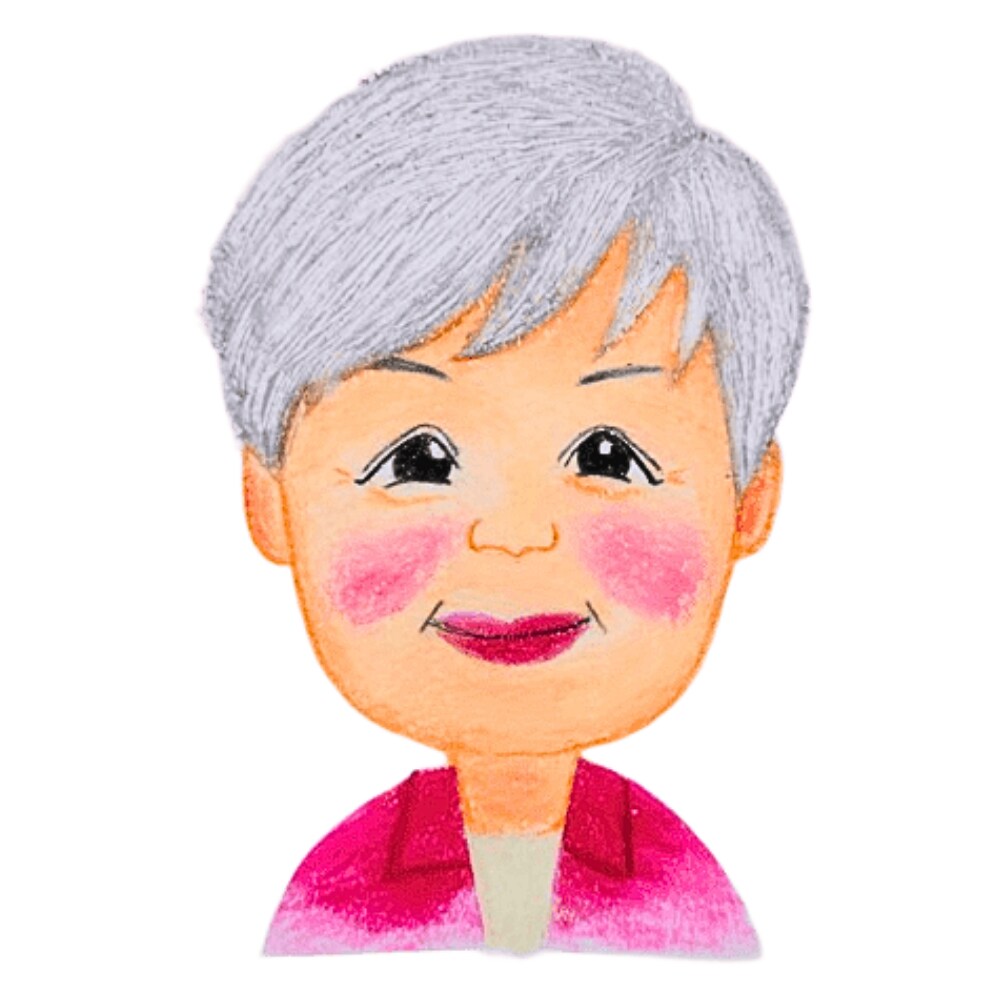 ほんわか似顔絵で印象アップ｜アイコン作成します やさしい印象になる似顔絵アイコン作ります イメージ2