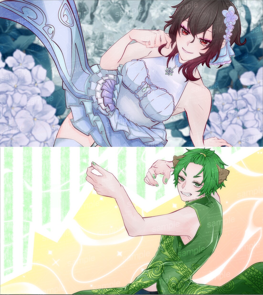 あなたの好きを形にします。アイコン立ち絵制作します SNS向け、VTuber立ち絵も対応可能 イメージ3