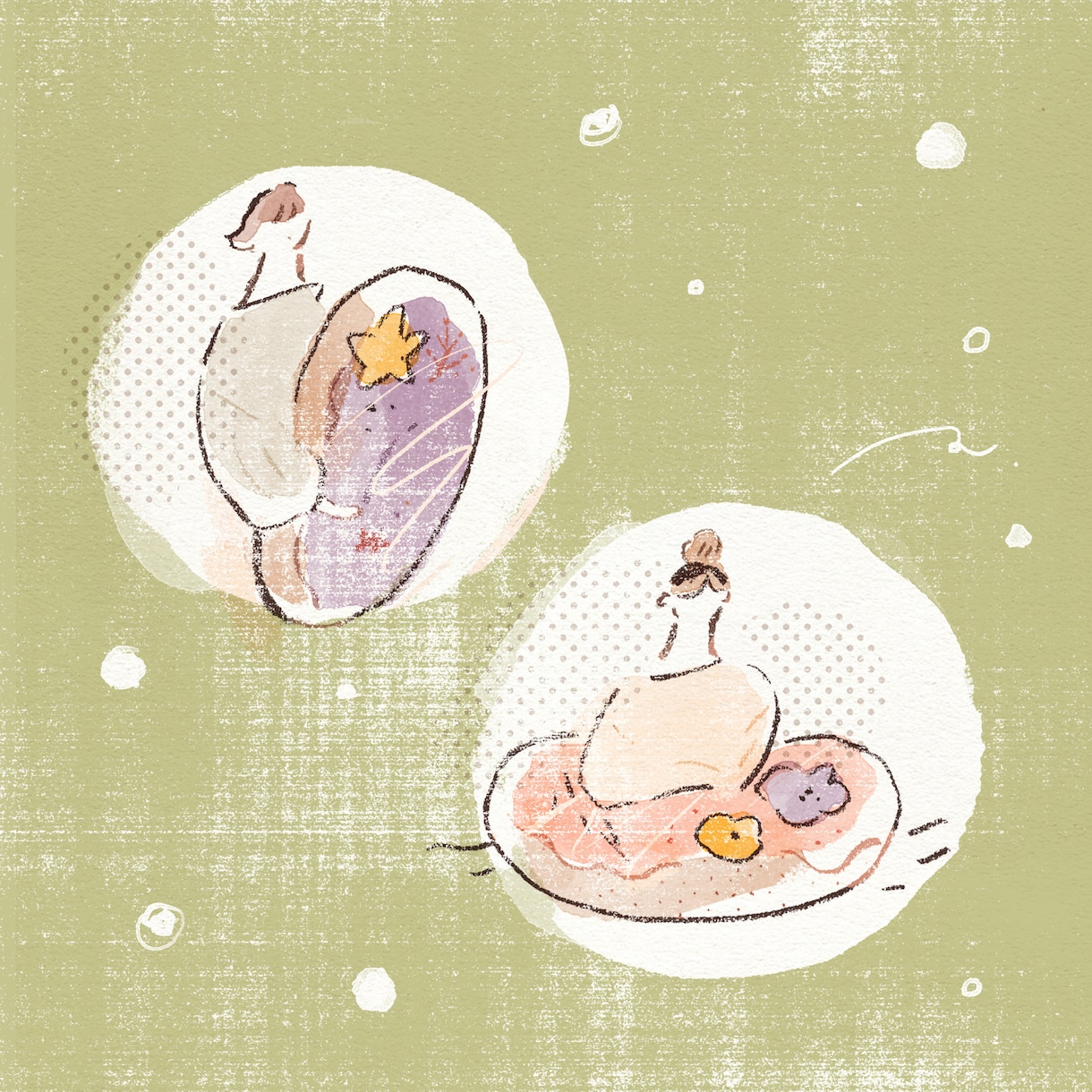 SNS用のアイコン描きます おしゃれでシンプルテイストなイラスト描きます︎︎︎︎☺︎ イメージ5