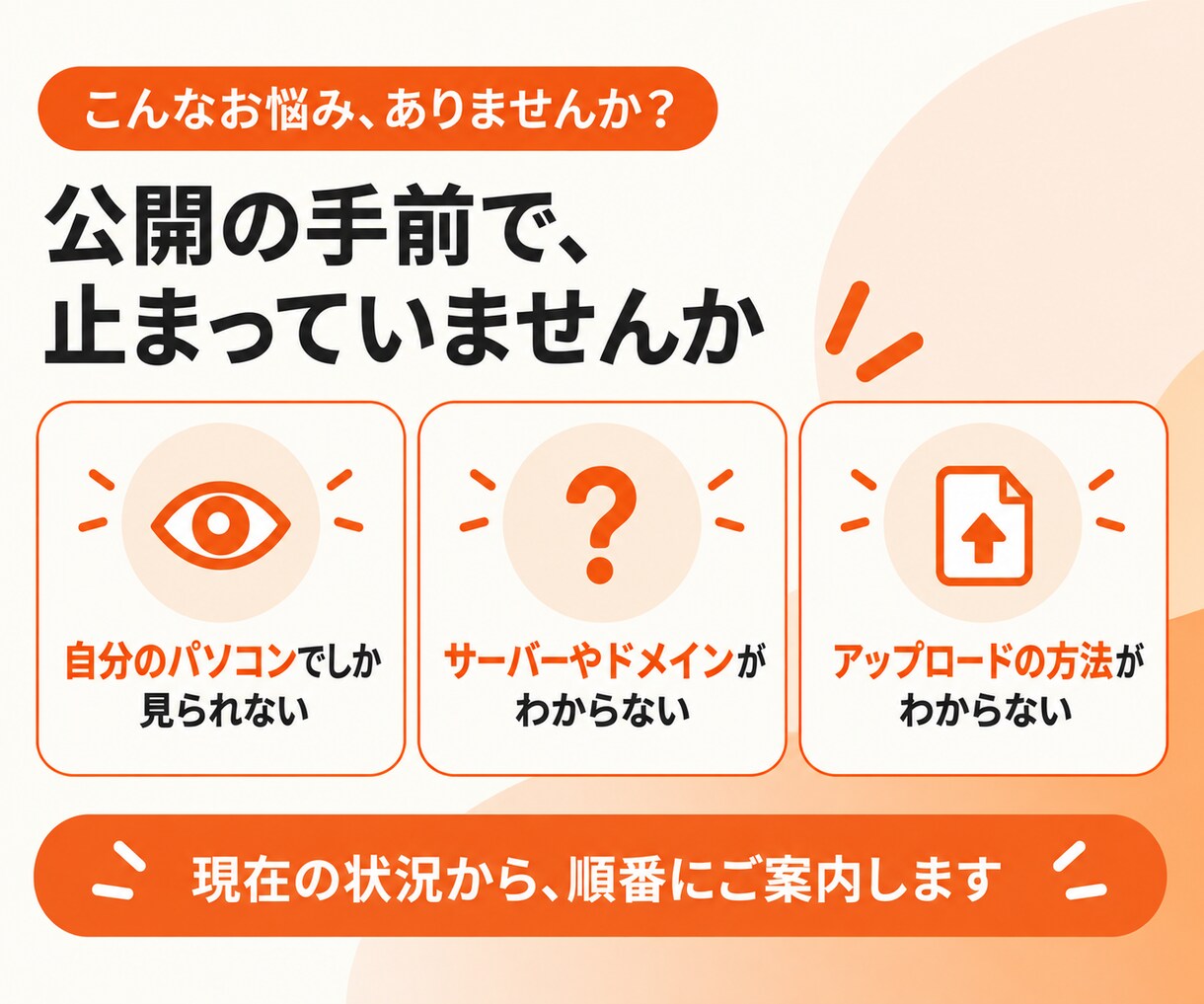 AIで作ったサイトのサーバー設定・公開を代行します 「作れたけど公開できない」を解決。専門知識がなくても大丈夫！ イメージ2