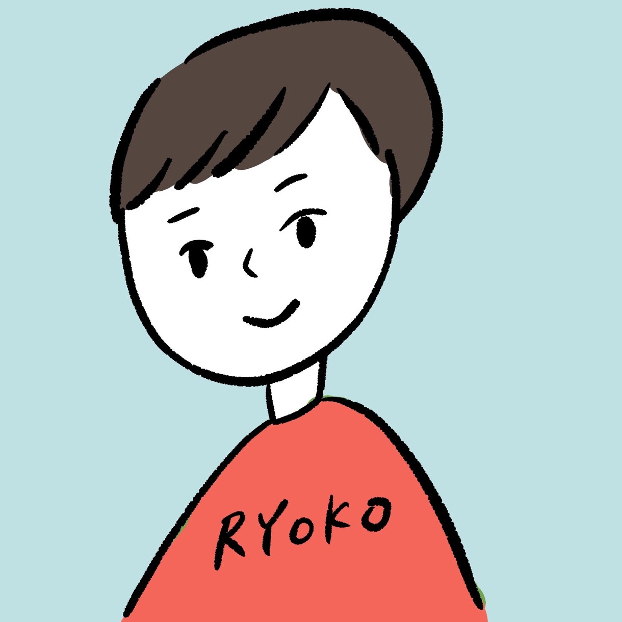 シンプルかわいい似顔絵を描きます アイコンや名刺にぴったり☆贈り物やウェディングアイテムにも イメージ1