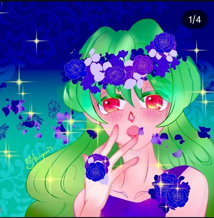 デジタルイラストでアイコン作成致します 目ヂカラ強め！リクエストのバストアップのアイコン描きます! イメージ4