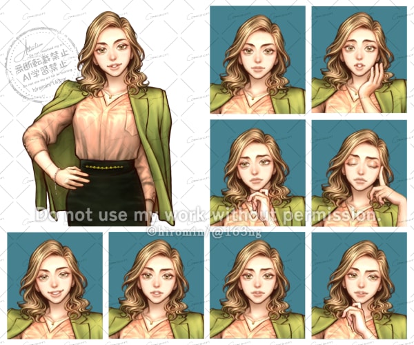 目を惹く✨艶っぽい人物イラスト描きます サムネ･立ち絵･IRIAM･一枚絵…多用途に対応❗ イメージ7