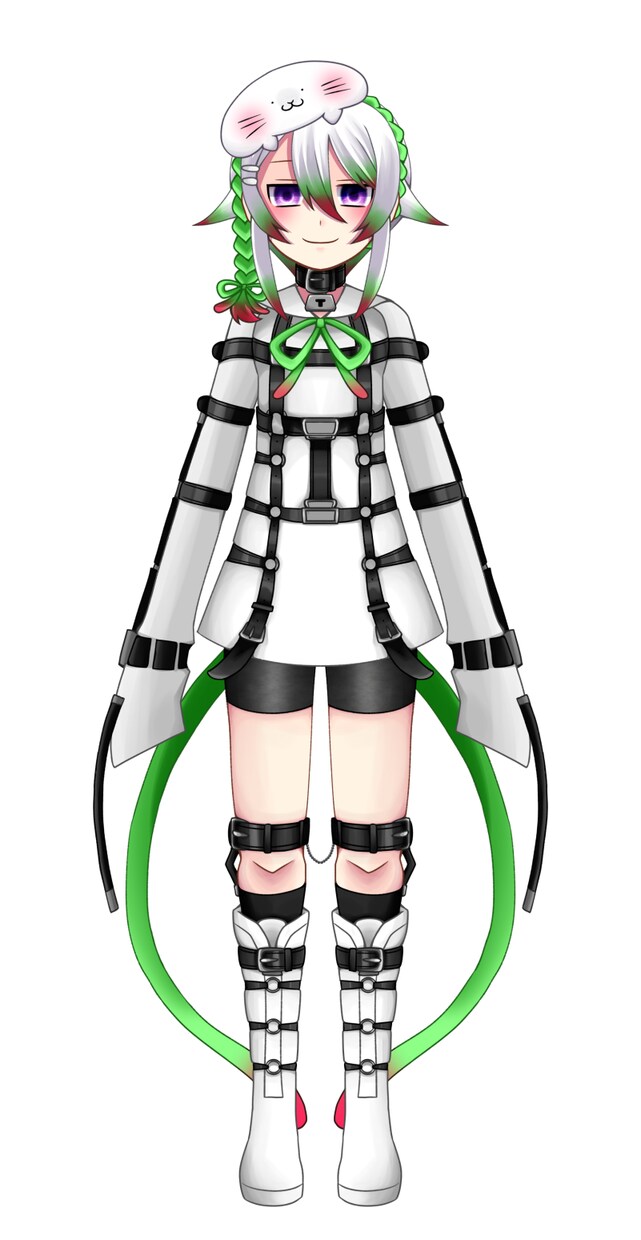 VTuber向け*パーツ分け立ち絵制作します 一からキャラデザ・衣装デザインおまかせも可能です イメージ3