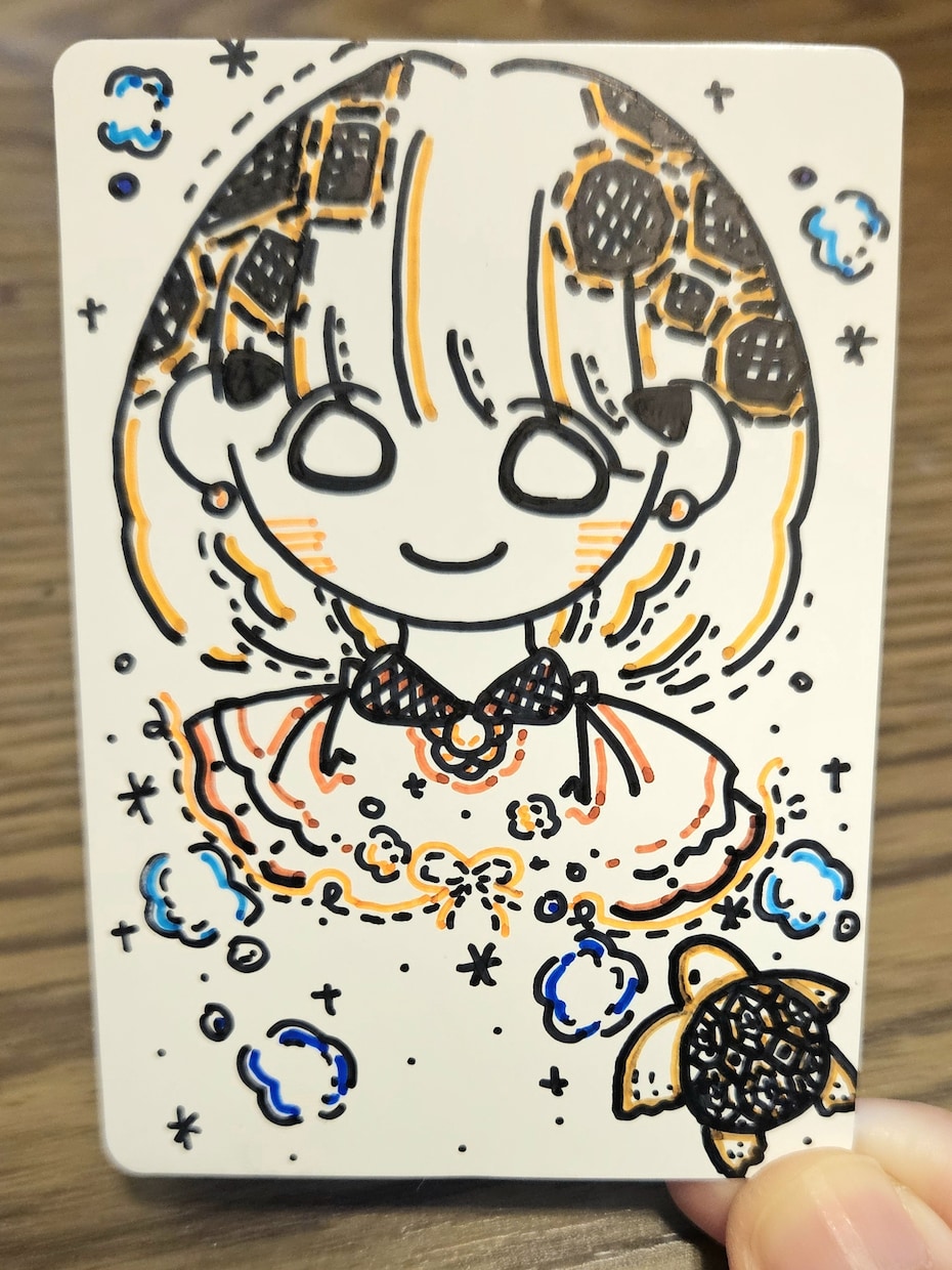 ペットやお題からゆる女の子イラストお描きします お写真やお題から、やさしい女の子を描きます♪ イメージ10