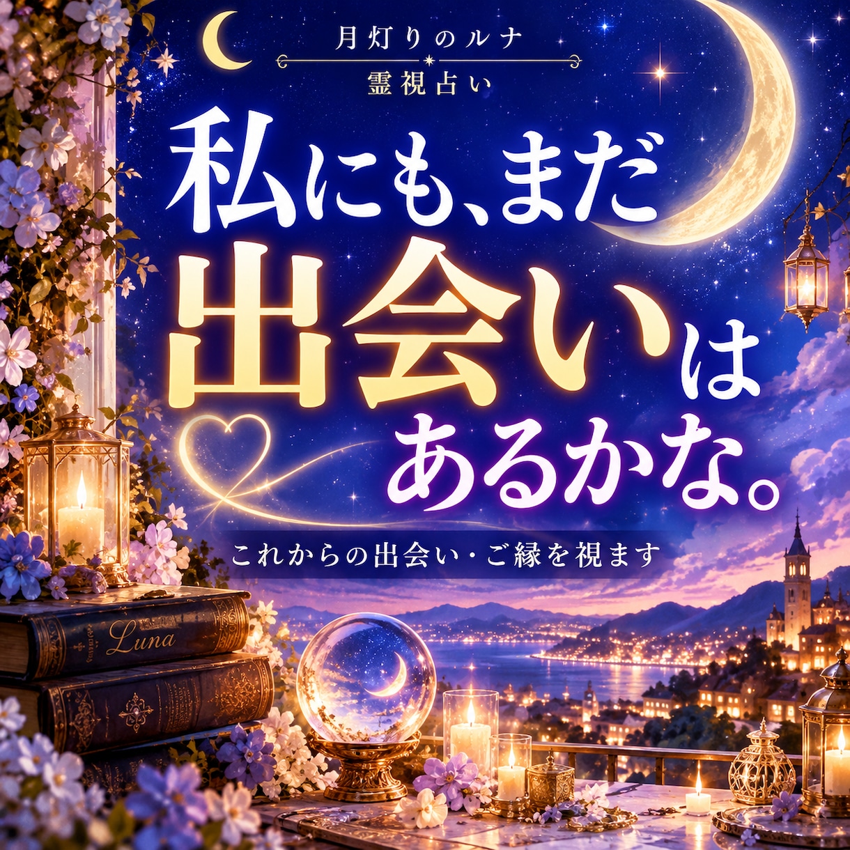 これからの出会い・ご縁・恋愛の未来を霊視します 結婚・運命の人・新しい恋 |この先ずっと一人？の不安を紐解く イメージ1