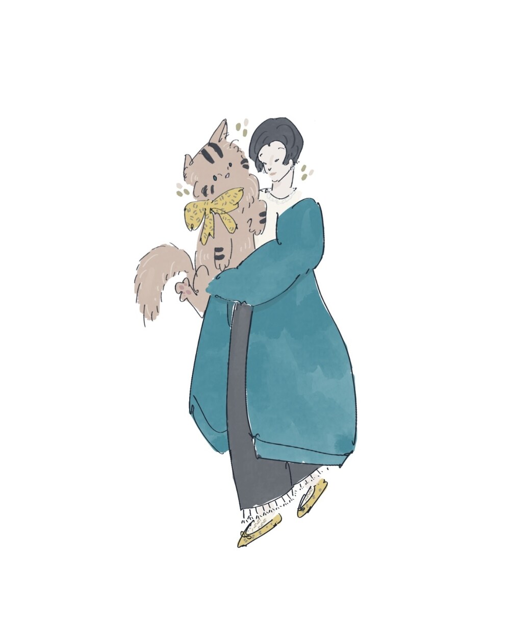商用◎、シンプルお洒落なイラスト描きます SNS,ブログ,web広告などのカットイラストに。 イメージ3