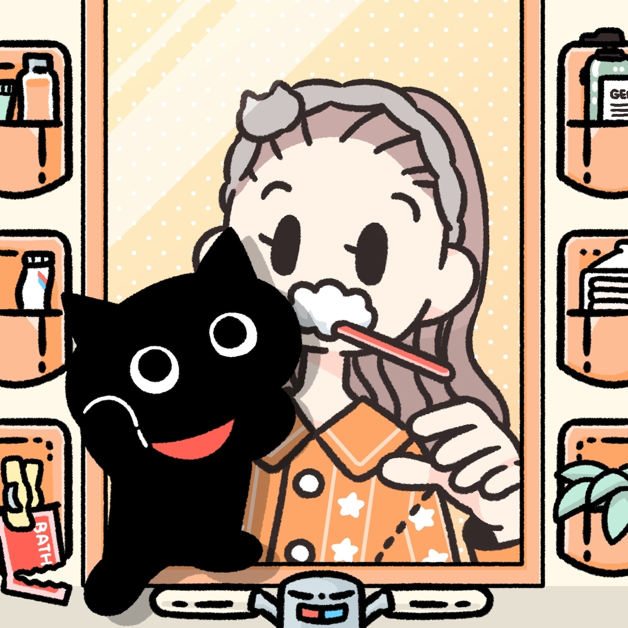 可愛らしい一枚絵を描きます ふんわり系とはまた違ったテイスト！ イメージ2