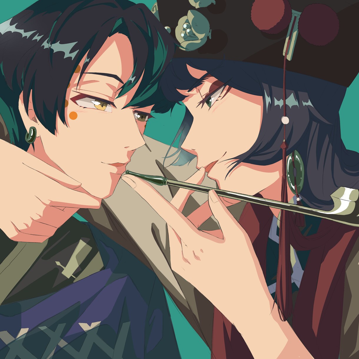 可愛い/かっこいい/チビキャラなどをお描きします アイコンや小説の挿絵、歌ってみた動画、立ち絵など是非༄ イメージ1