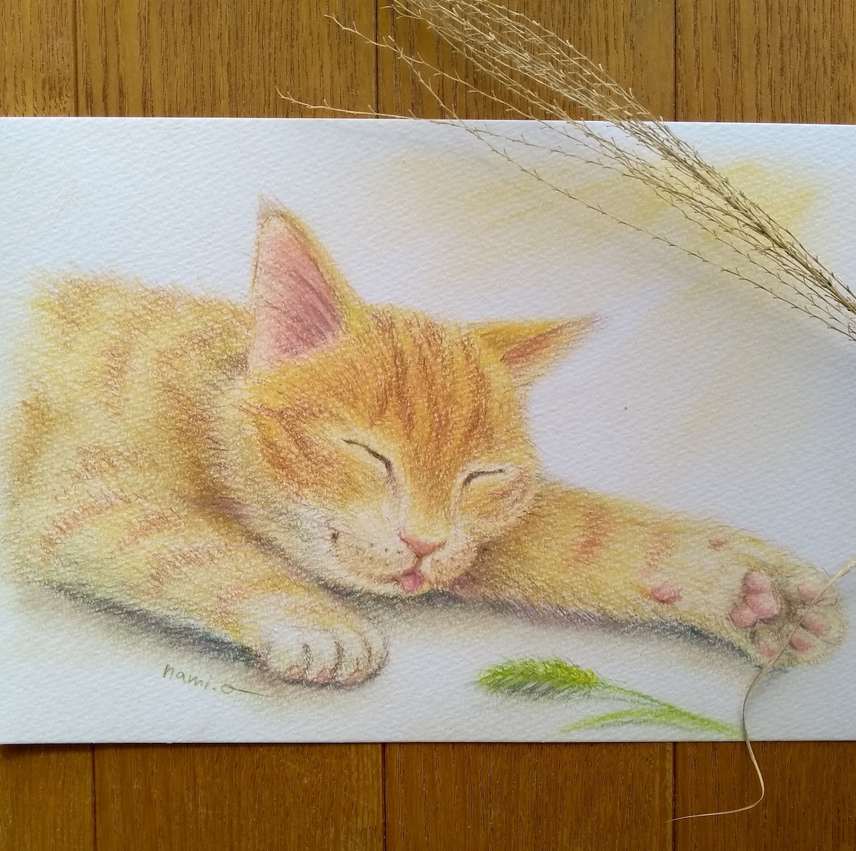 ほっこり暖かいうちの子似顔絵　パステルで描きます 写真には残らない、そのコらしさを一枚の絵に イメージ5