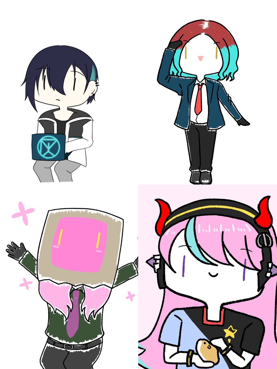 スタンプ、グッズ向けのSDイラスト描きます ゆるめのかわいいSDキャライラスト！ イメージ2