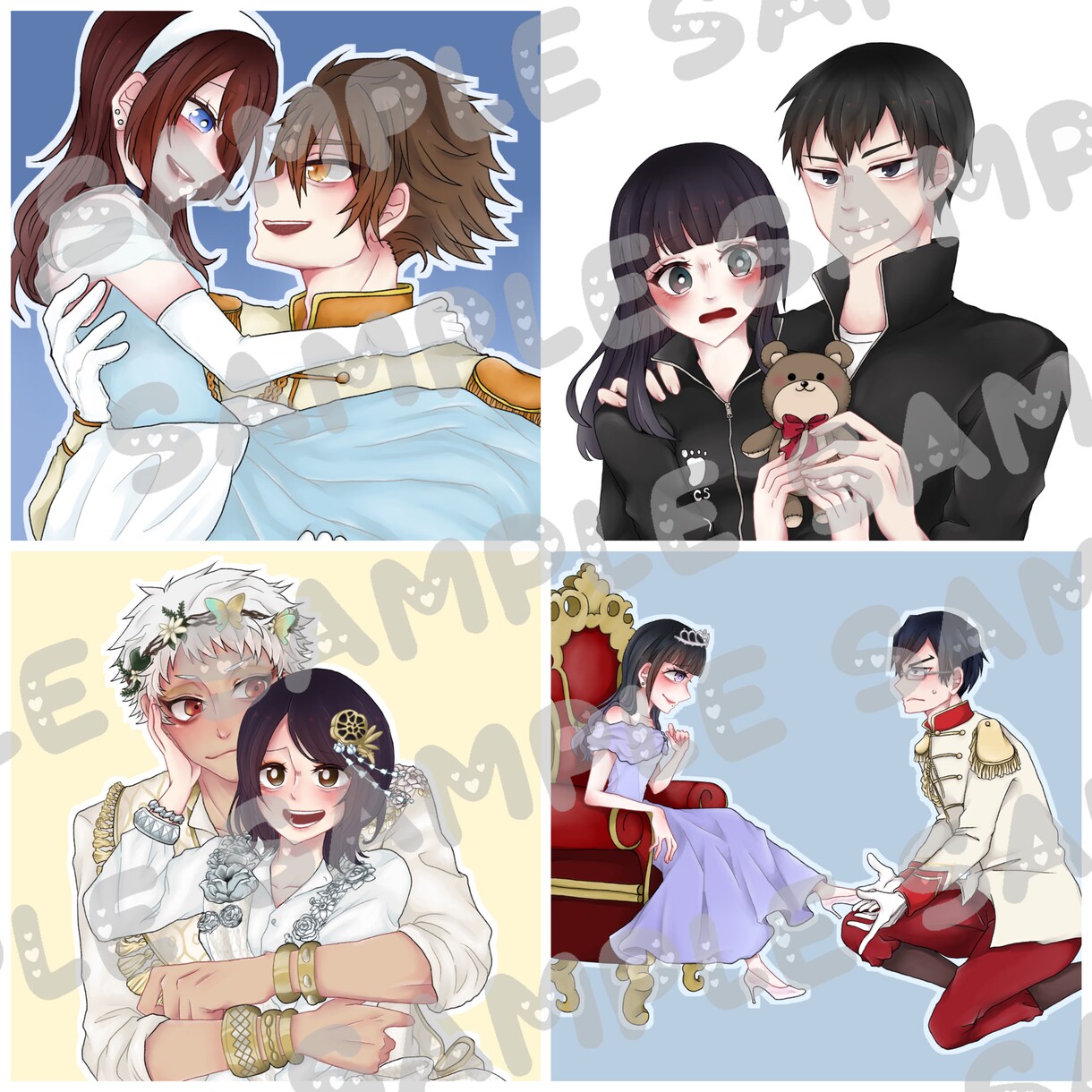 イラストオーダー承ります 主に夢絵（等身、デフォ）の御依頼を承ります！ イメージ5