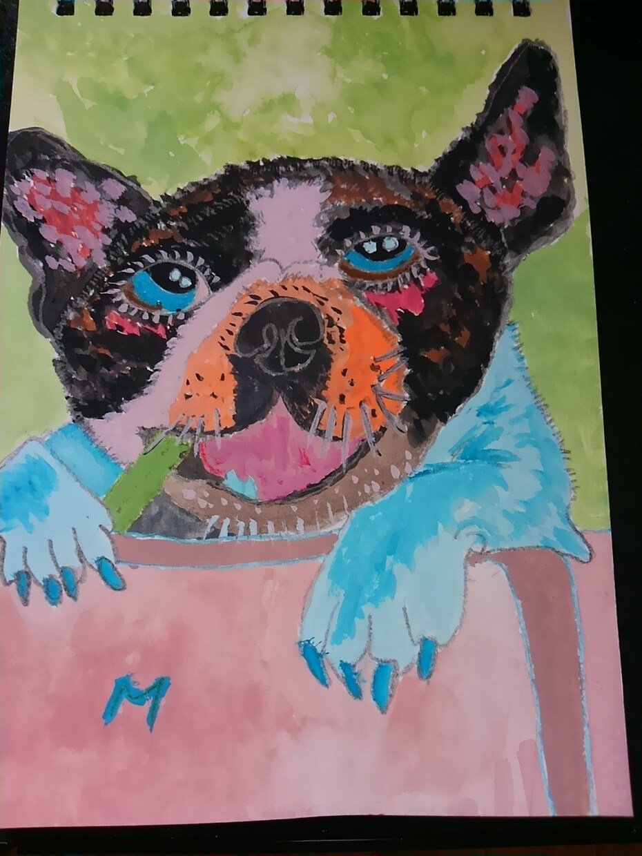 貴方の大切な家族(愛犬の似顔絵を描きます～～♪ イメージ2