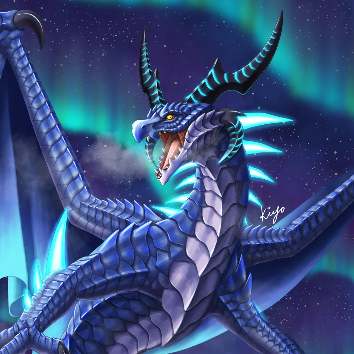 商用可！A4サイズでドラゴンやモンスターを描きます TCG、ゲーム、挿絵、装画などの一枚絵を承ります イメージ4