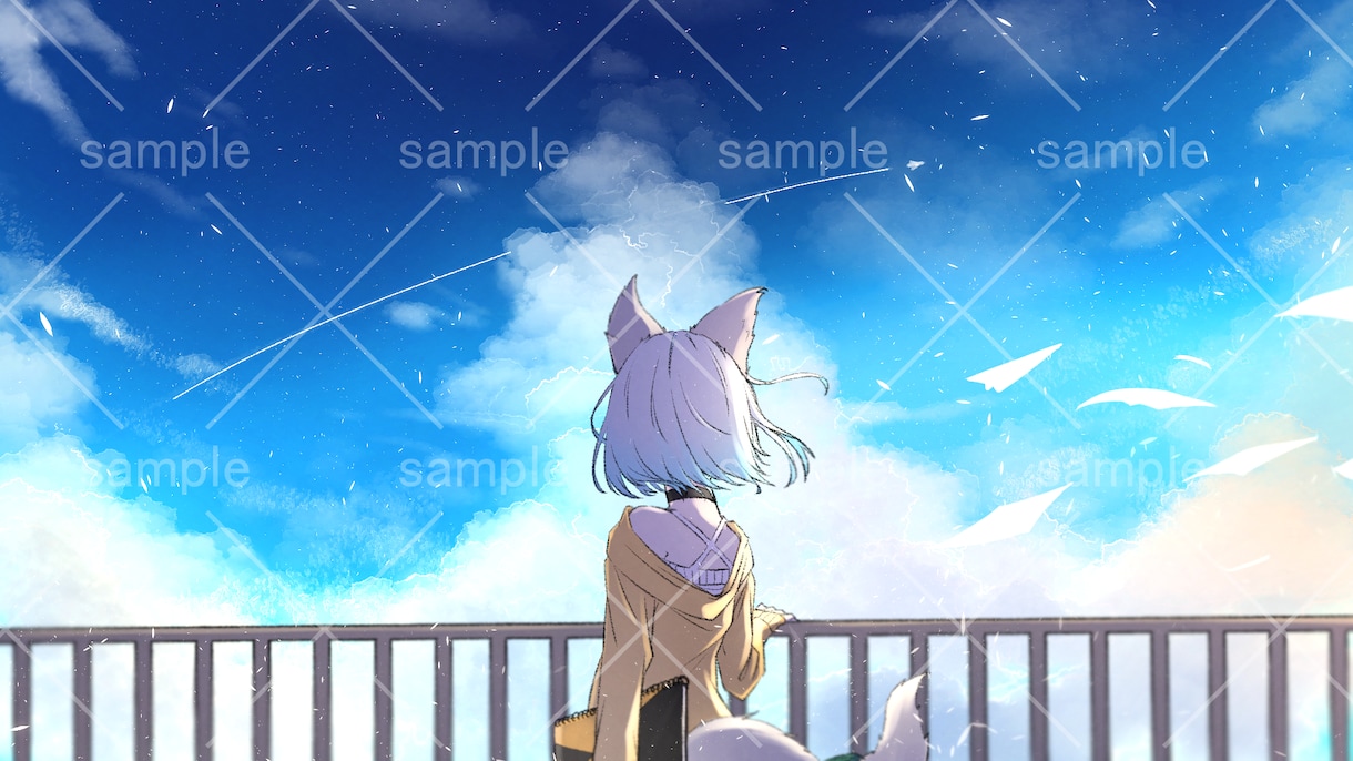 歌ってみた用イラストを制作いたします 活動者のみなさんを手伝いたい！ イメージ4