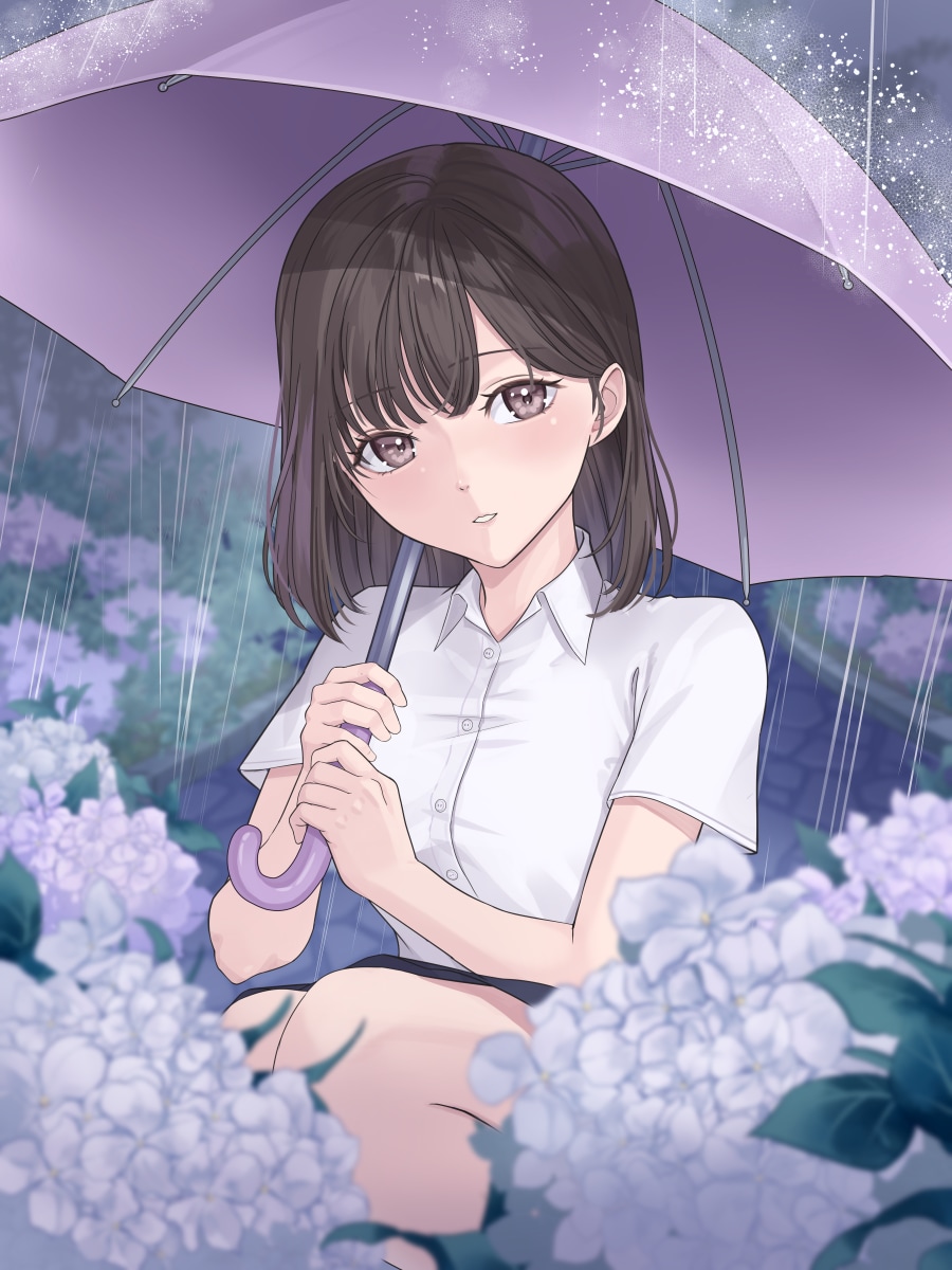 透明感のあるイラスト描きます 商用OK！季節のイラスト、グッズ化、配信活動用に イメージ5