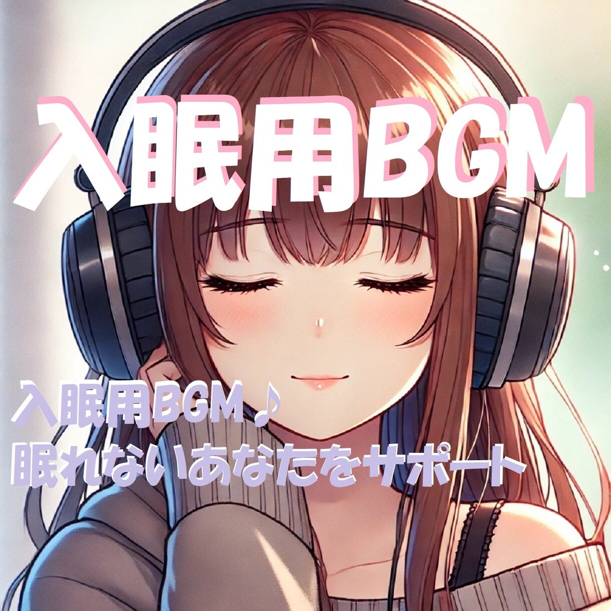 入眠用BGM♪眠れないあなたをサポートします まずは目を瞑って1分！試してみてください。 イメージ1