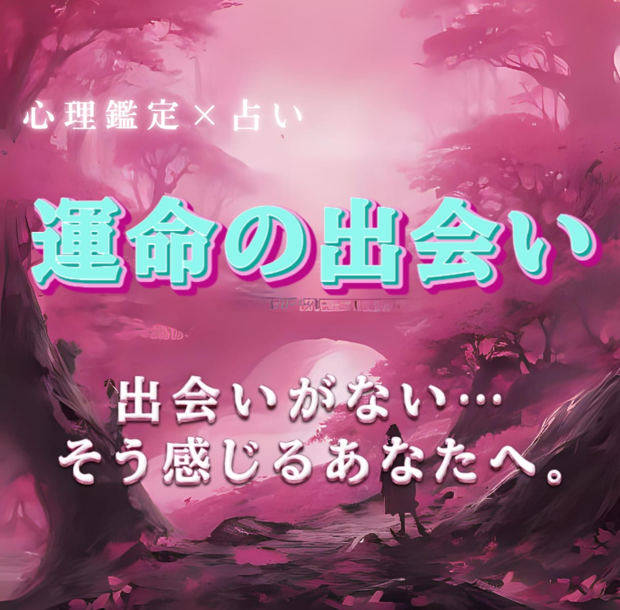 心理×スピリチュアル鑑定で、運命の出会いを導きます 出会いがない…と感じていませんか？ イメージ1