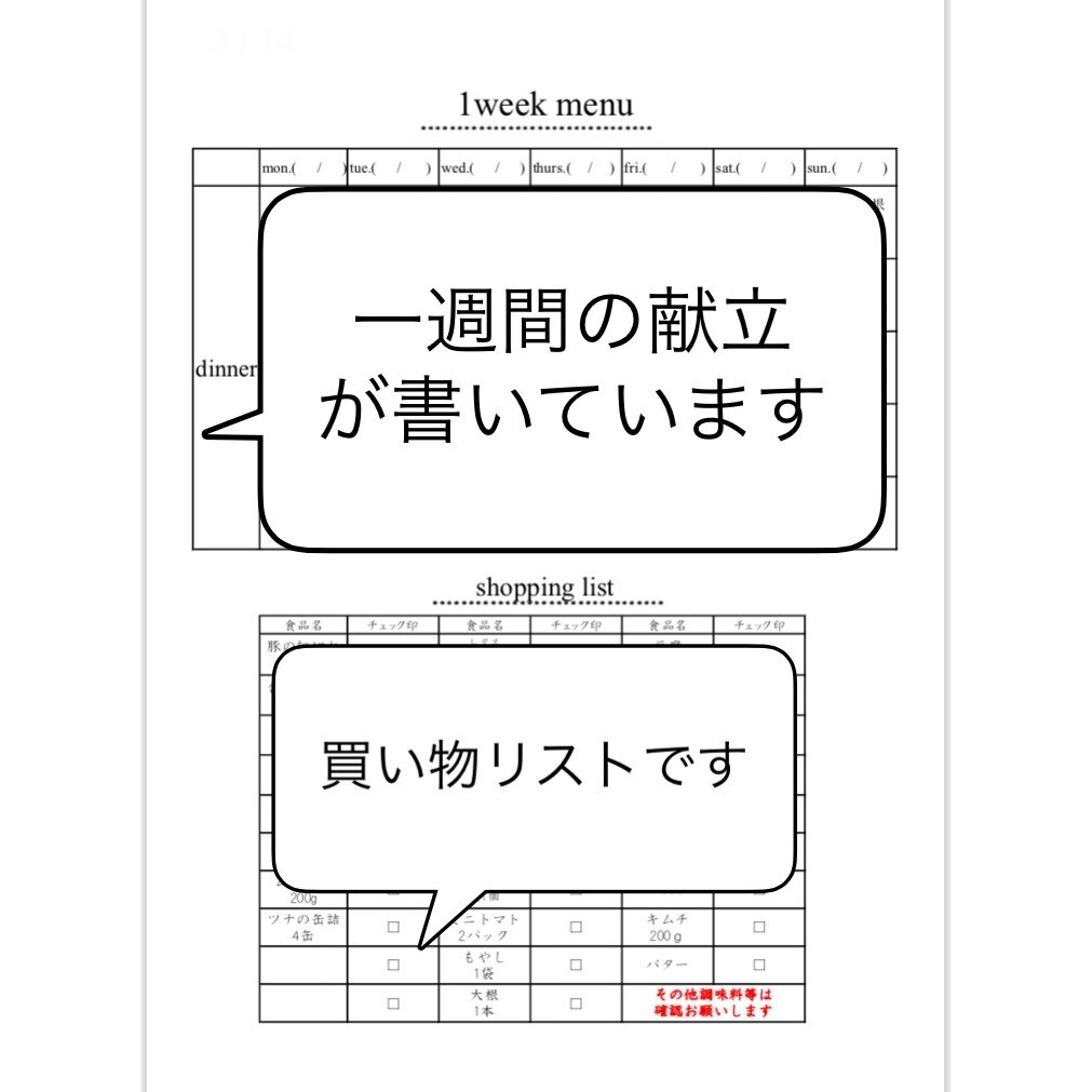 No.2管理栄養士が作り置き献立提起します 毎日の献立を考えるのが面倒な方へ イメージ3
