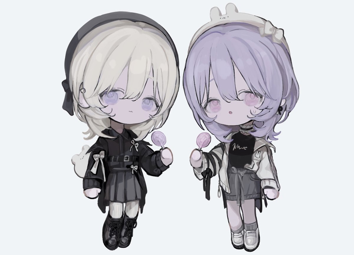 イラスト(アイコン、デフォルメイラスト)描きます 可愛い女の子や男の子のイラストが必要な方へ イメージ1