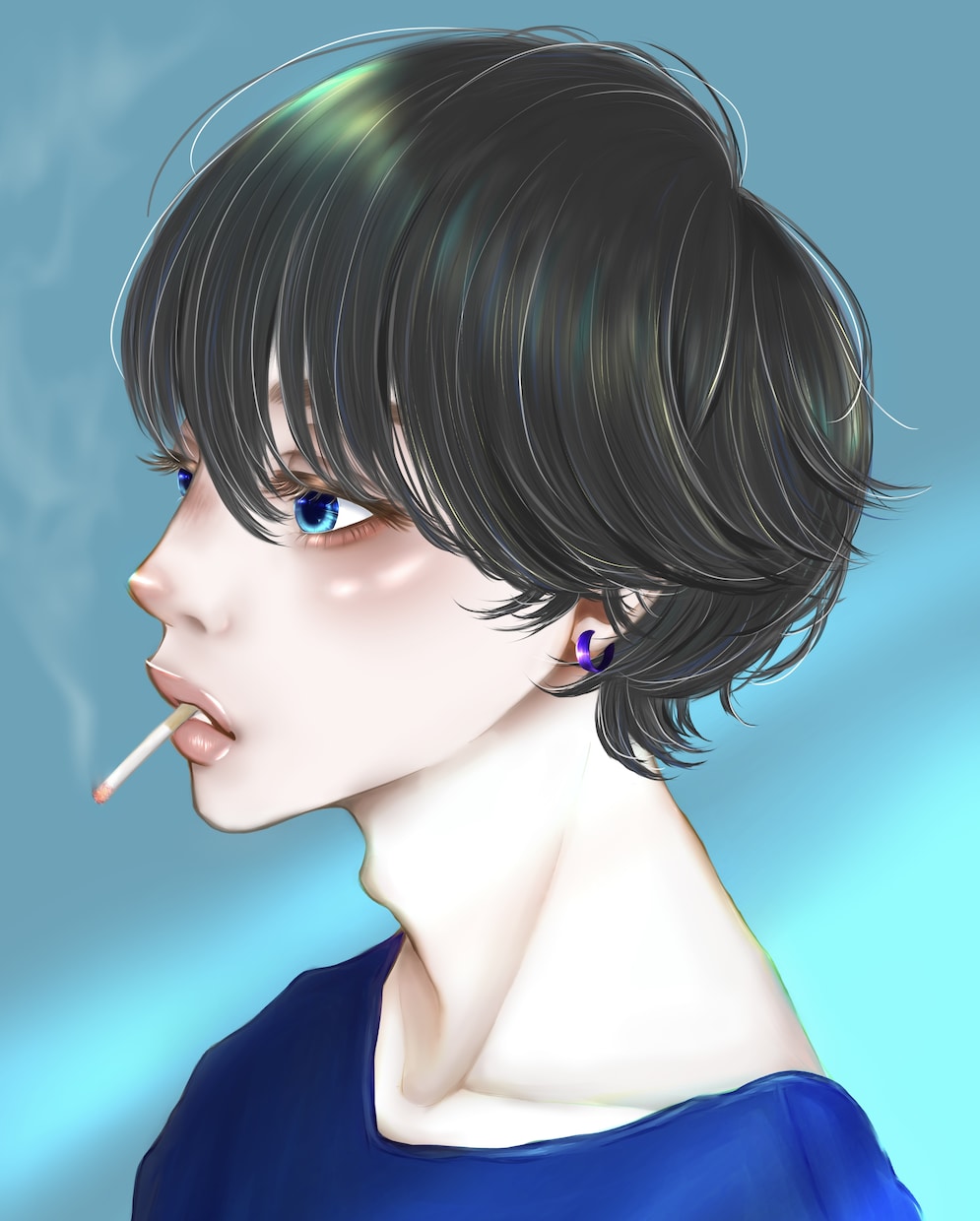 SNSに使える貴方にとって唯一無二アイコン描きます SNSやアプリ等のアイコン,似顔絵,用途に合わせ描きます イメージ7