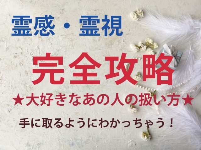 霊感・霊視でお相手の完全攻略の方法を教えます 最速1時間！お相手の扱い方を完全攻略する方法をお伝えします！