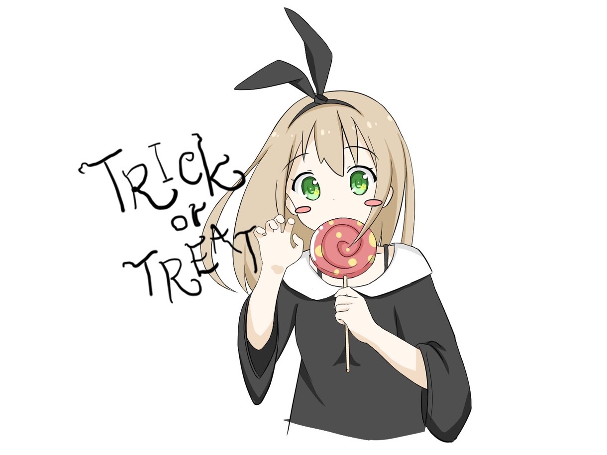 シンプルなタッチのイラスト描きます ずっと見ていたくなる可愛い女の子を描きます イメージ4
