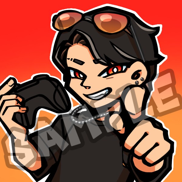 目を惹く！ポップなSNSイラスト・アイコン描きます ポップでキュートな絵柄！プレゼントにも好評です！ イメージ7