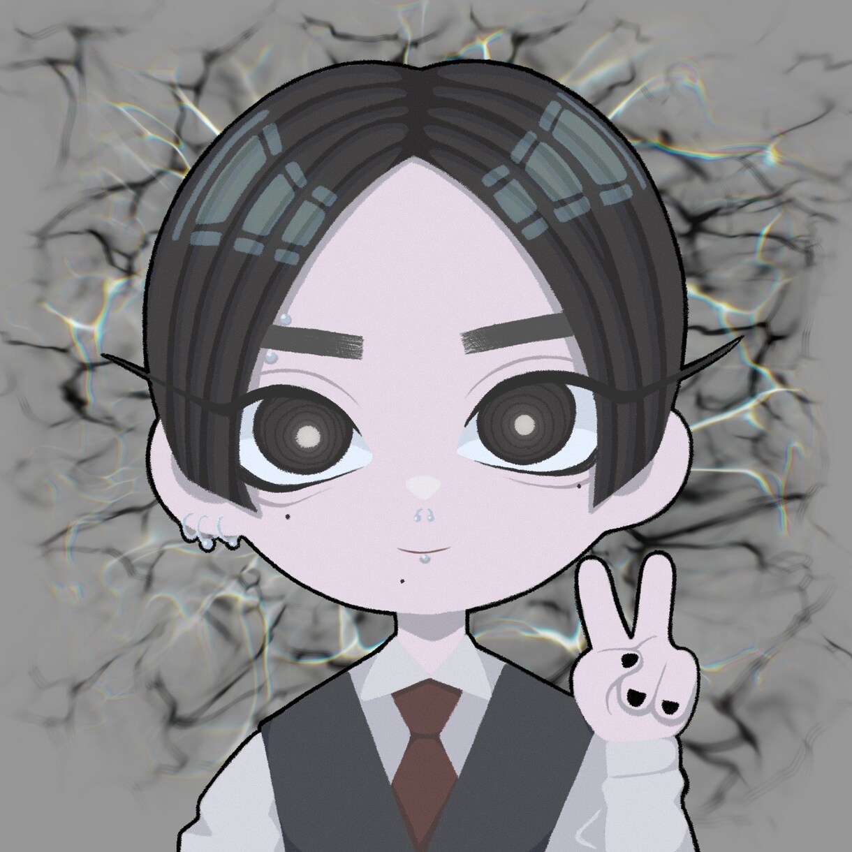 デフォルメ似顔絵イラストを描きます SNS用アイコンやプレゼントなどに！ イメージ1