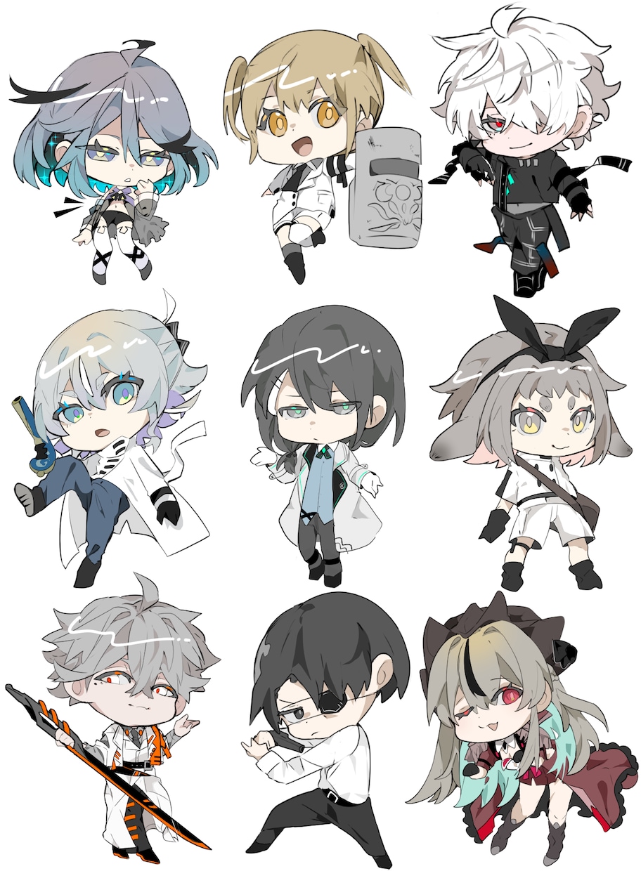 小さいデフォルメ作成します あなただけのデフォルメを描きます イメージ4