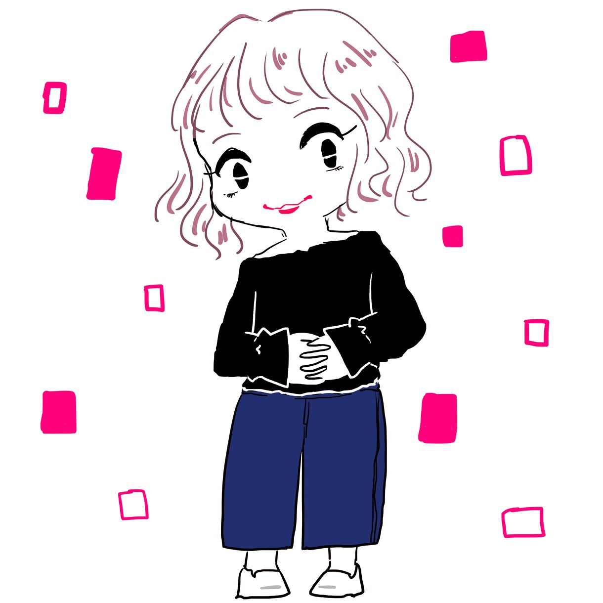 シンプルおしゃれなイラスト描きます おしゃれ度が上がるSNSアイコンに！ イメージ3