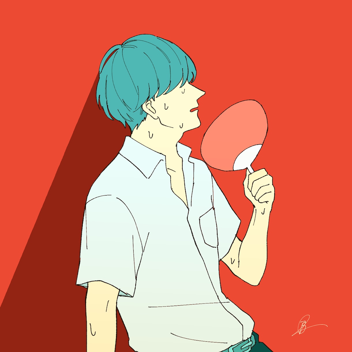 商用可・シンプルでキャッチーな人物イラスト描きます 色数少なめのシンプル人物イラストが欲しい方におすすめです！ イメージ1