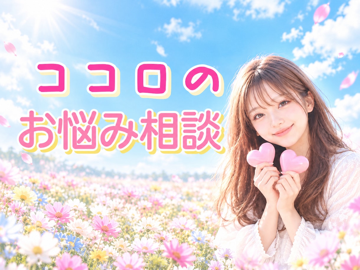 心の悩み相談⭐時に占いを交えながら、深く傾聴します もう大丈夫、一人で抱え込まないで☺️✨️また笑顔に戻ろう✨️ イメージ1