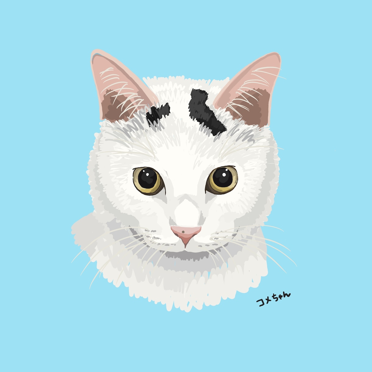 あなたの猫さんのイラストをかきます ＊お名前いりのすてきな似顔絵＊ イメージ4