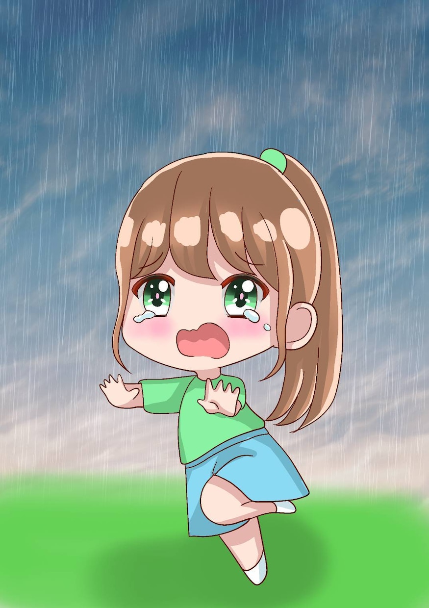 ミニキャラ描きます もちもちふわふわなかわいいおんなのこ イメージ2