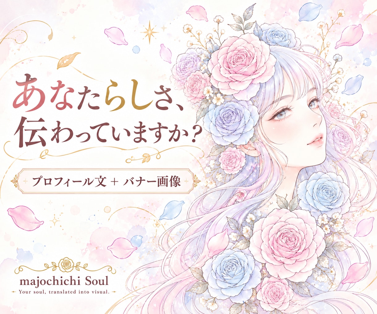 あなたらしさが伝わるプロフィールを作ります あなたらしさ、伝わっていますか？ イメージ1